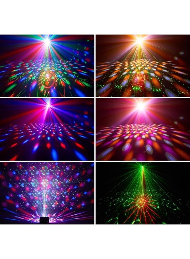 WALALLA Party Lights Dj Disco Ball Light with 3m USB Cable 5V/3A Sound Activated Strobe Stage Lighting for Parties Indoor Dance Club Birthday Karaoke New Years Rave Show - Image 4